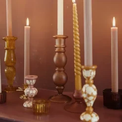 A La Kandelaar Frosted Glass Terra Klein