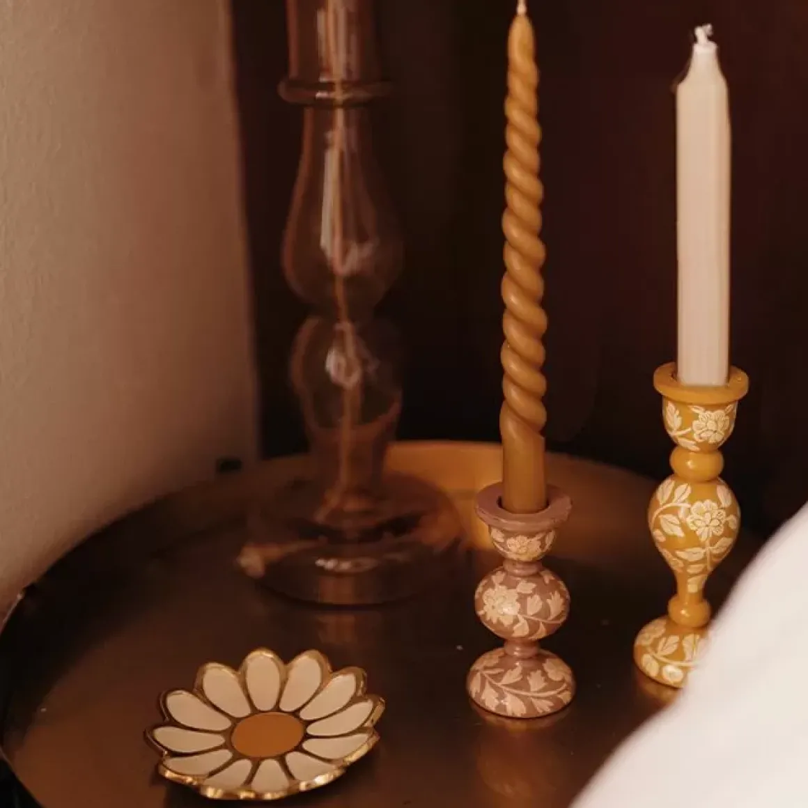 A La Kandelaar Klein Floral Lilac