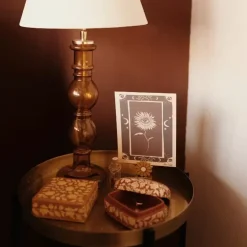 A La Opbergdoos Vierkant Floral Mud