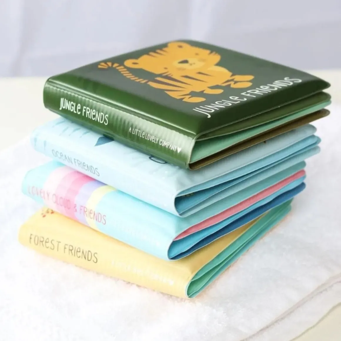 A Little Lovely Company Badboekje Jungle Friends
