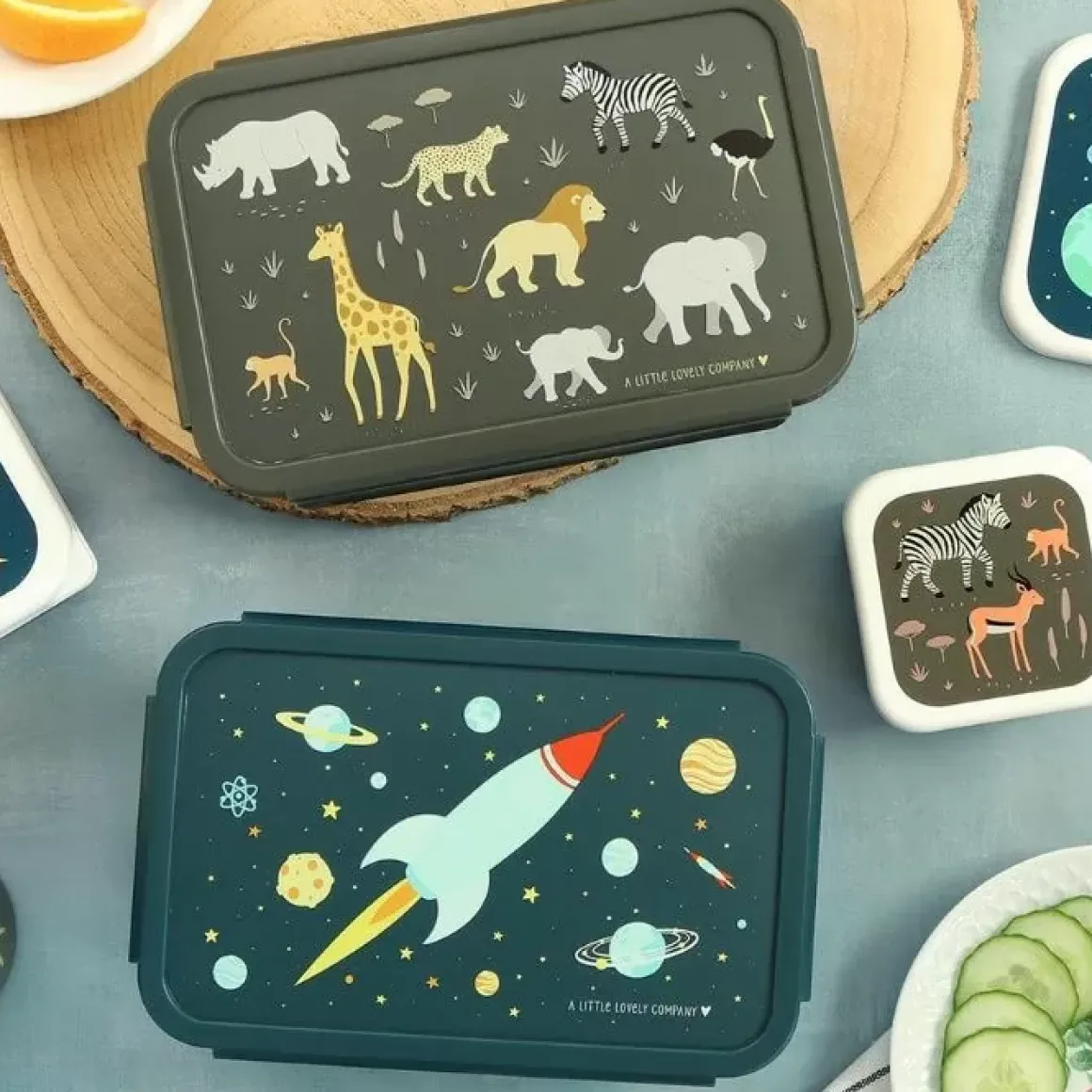 A Little Lovely Company Bento Lunchbox Ruimte