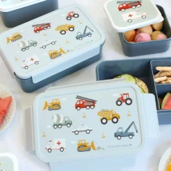 A Little Lovely Company Bento Lunchbox Voertuigen