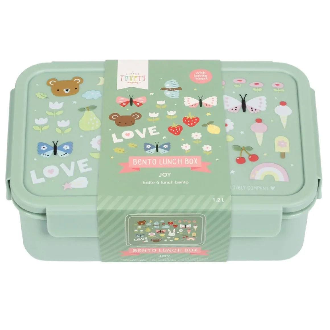 A Little Lovely Company Bento Lunchbox Joy