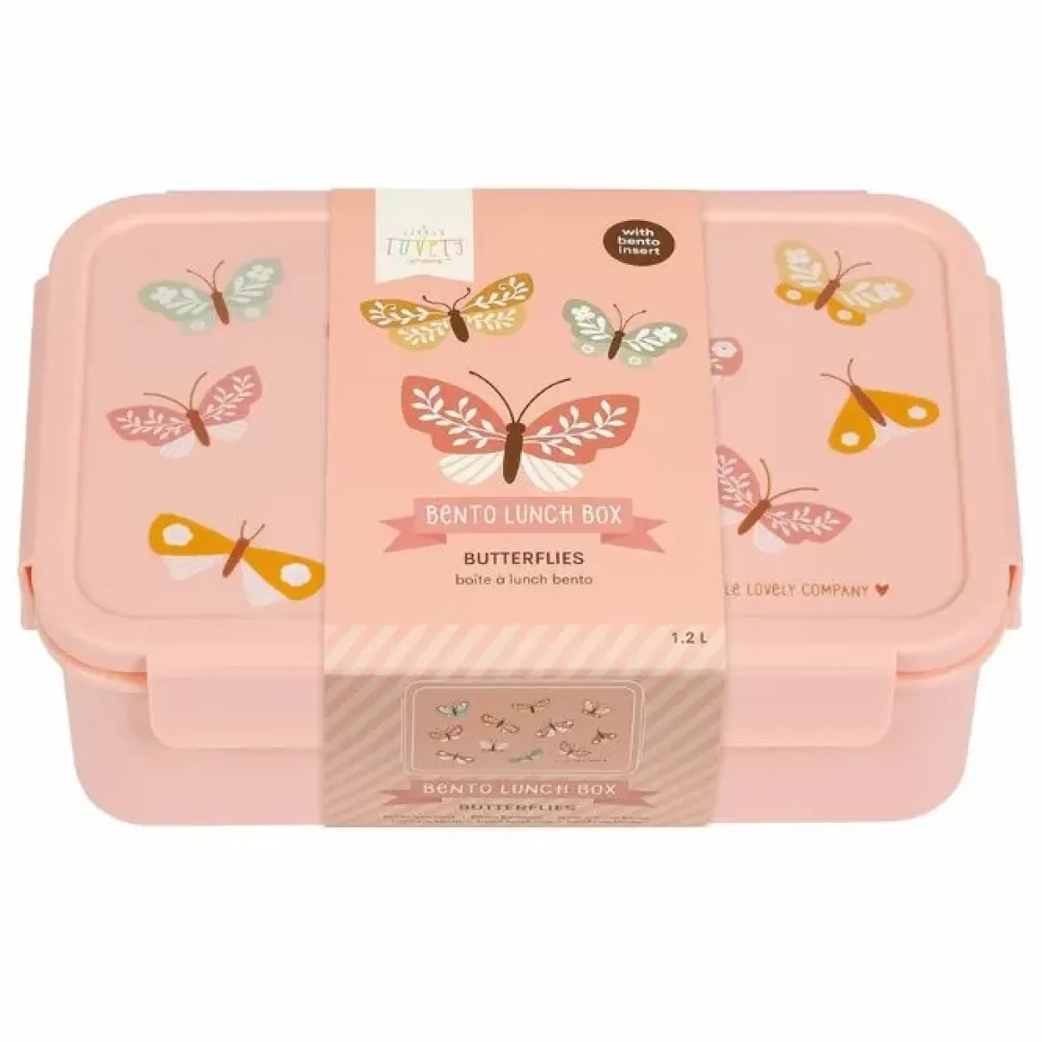 A Little Lovely Company Bento Lunchbox Vlinders