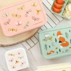 A Little Lovely Company Bento Lunchbox Vlinders