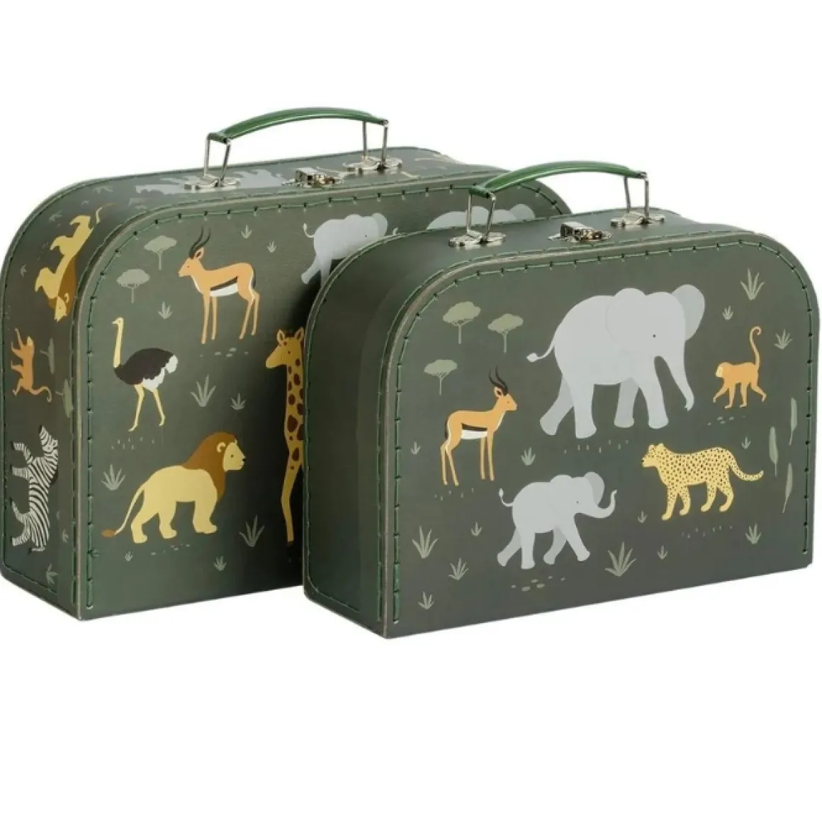 A Little Lovely Company Kofferset Savanne