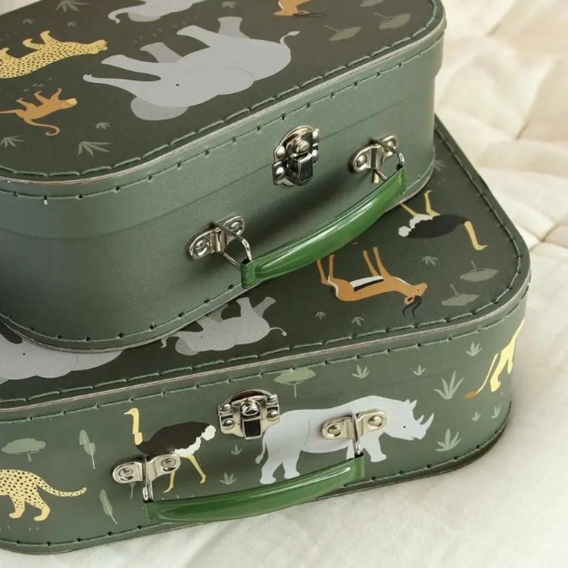 A Little Lovely Company Kofferset Savanne