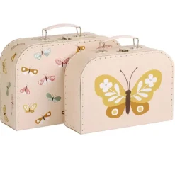 A Little Lovely Company Kofferset Vlinders