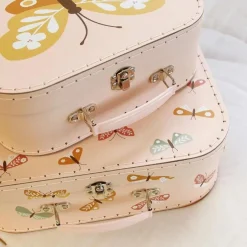 A Little Lovely Company Kofferset Vlinders