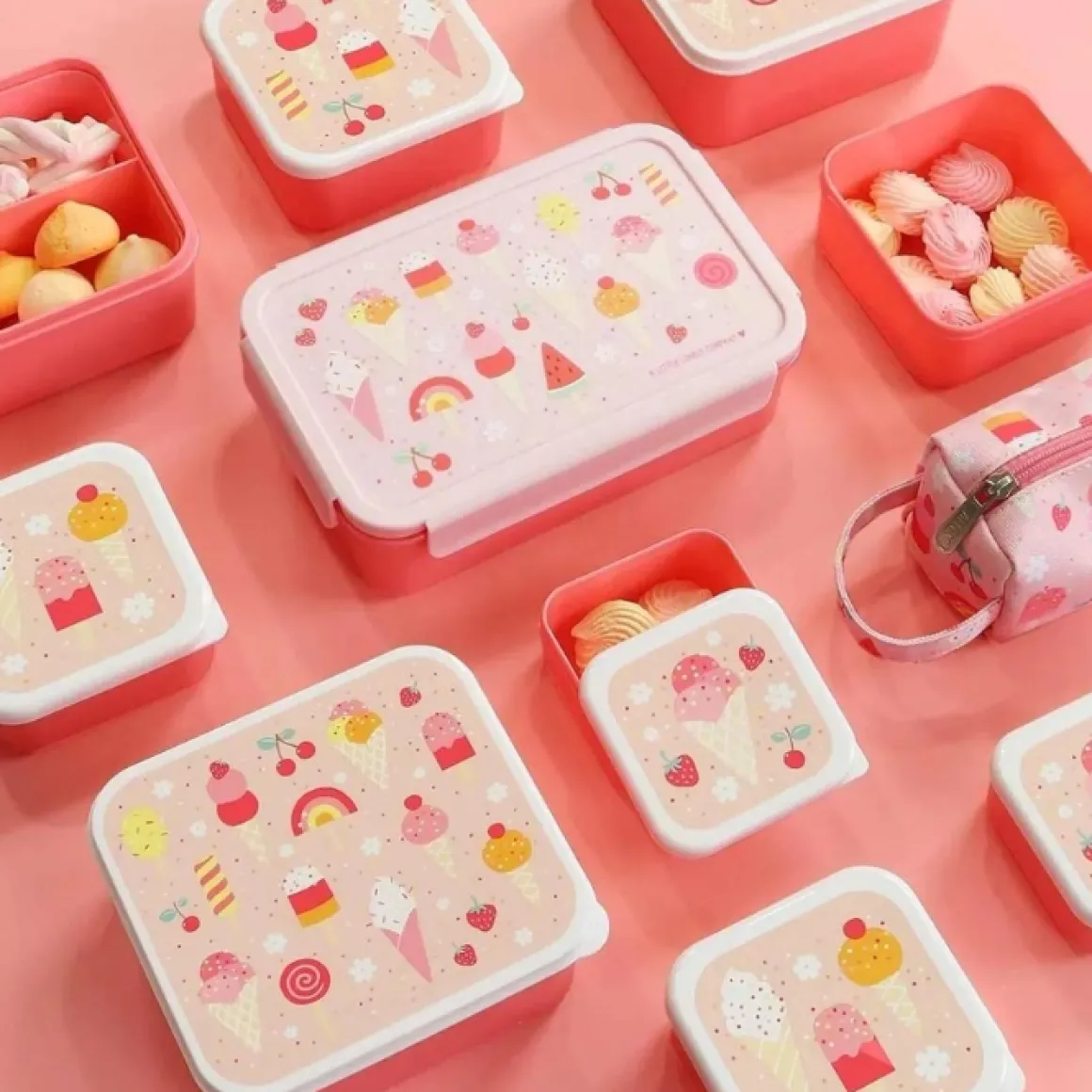 A Little Lovely Company Lunch & Snack Box Ijsjes