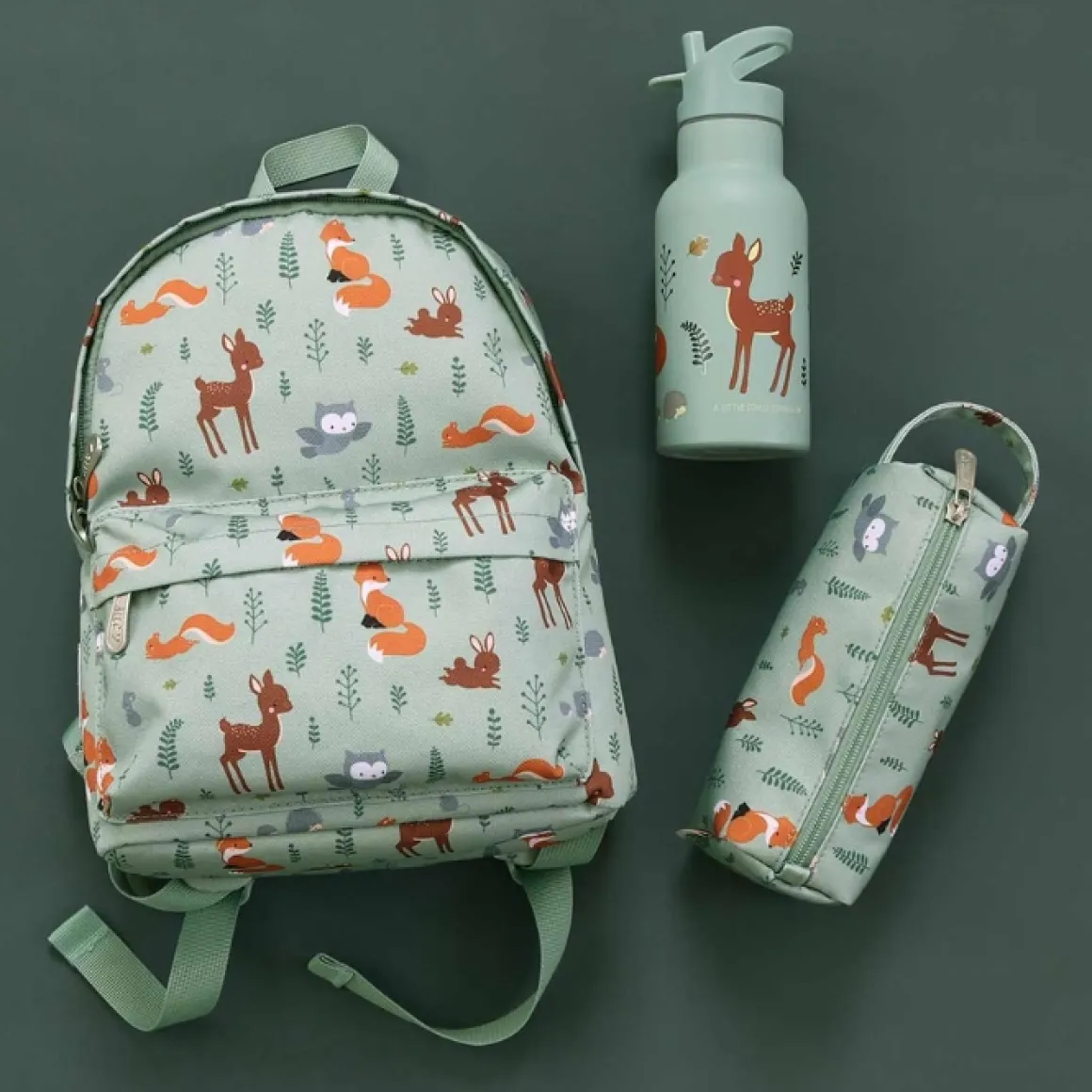 A Little Lovely Company Mini Rugzak Forest Friends