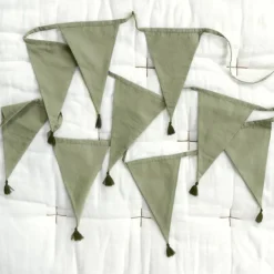 A Little Lovely Company Vlaggenlijn Sage