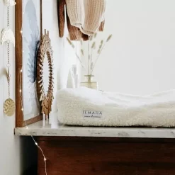 Aankleedkussenhoes Teddy Ecru Ilmaha