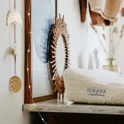 Aankleedkussenhoes Teddy Ecru Ilmaha