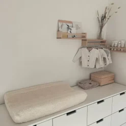 Aankleedkussenhoes Teddy Ecru Ilmaha