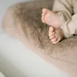 Aankleedkussenhoes Teddy Taupe Ilmaha