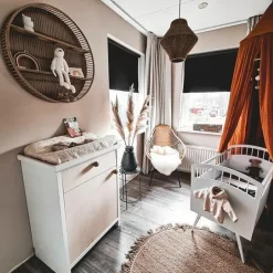 Aankleedkussenhoes Teddy Taupe Ilmaha