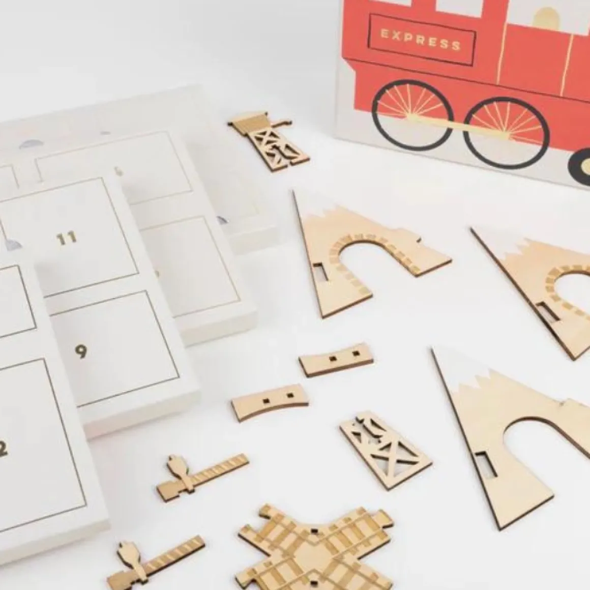 Adventskalender Railway Train Meri Meri