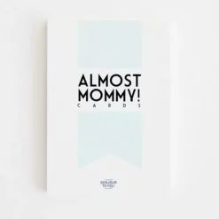 Almost Mommy Cards (24St) Bonjour To You!