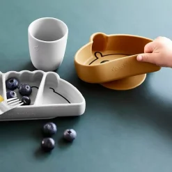 Antislip Siliconen Kom Ozzo Mosterd Done By Deer