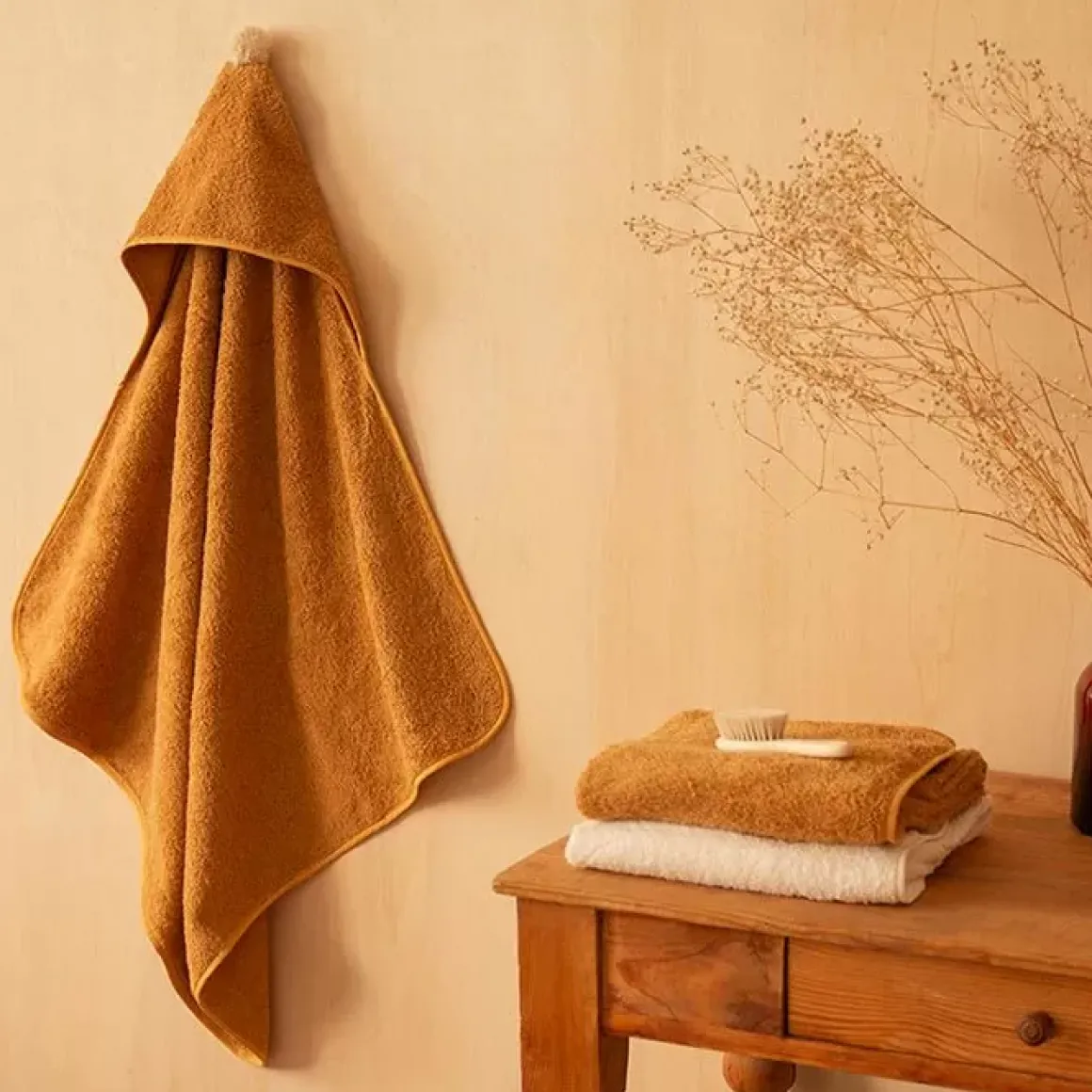 Baby Badcape So Cute Caramel Nobodinoz