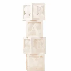 Baby Blokken Met Ballonnen Botanical Baby (4St) Ginger Ray