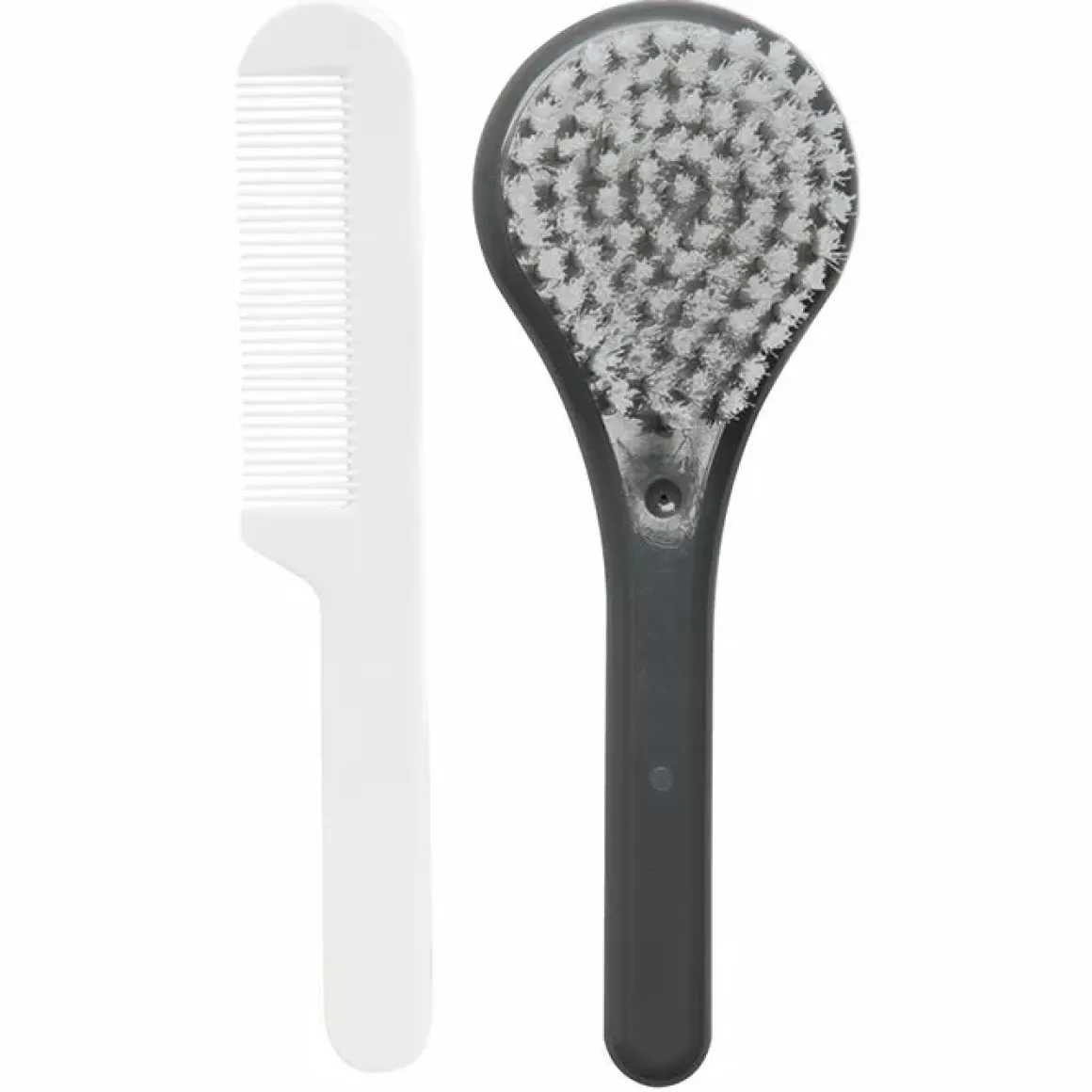 Baby Borstel & Kam Dark Grey Luma