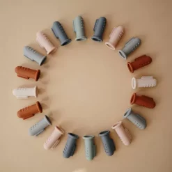 Baby Tandenborstel Shifting Sand/Clay Mushie & Co