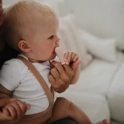 Baby Tandenborstel Shifting Sand/Blush Mushie & Co