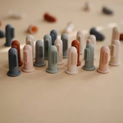 Baby Tandenborstel Shifting Sand/Blush Mushie & Co