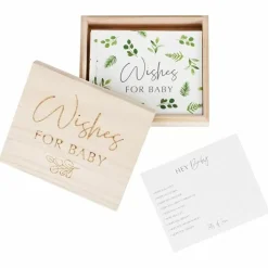 Baby Wishes In Houten Kistje Botanical Baby Ginger Ray