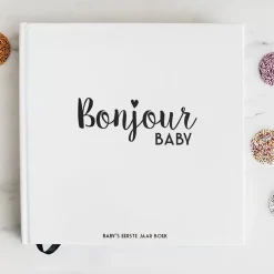 Baby'S Eerste Jaar Boek Bonjour To You