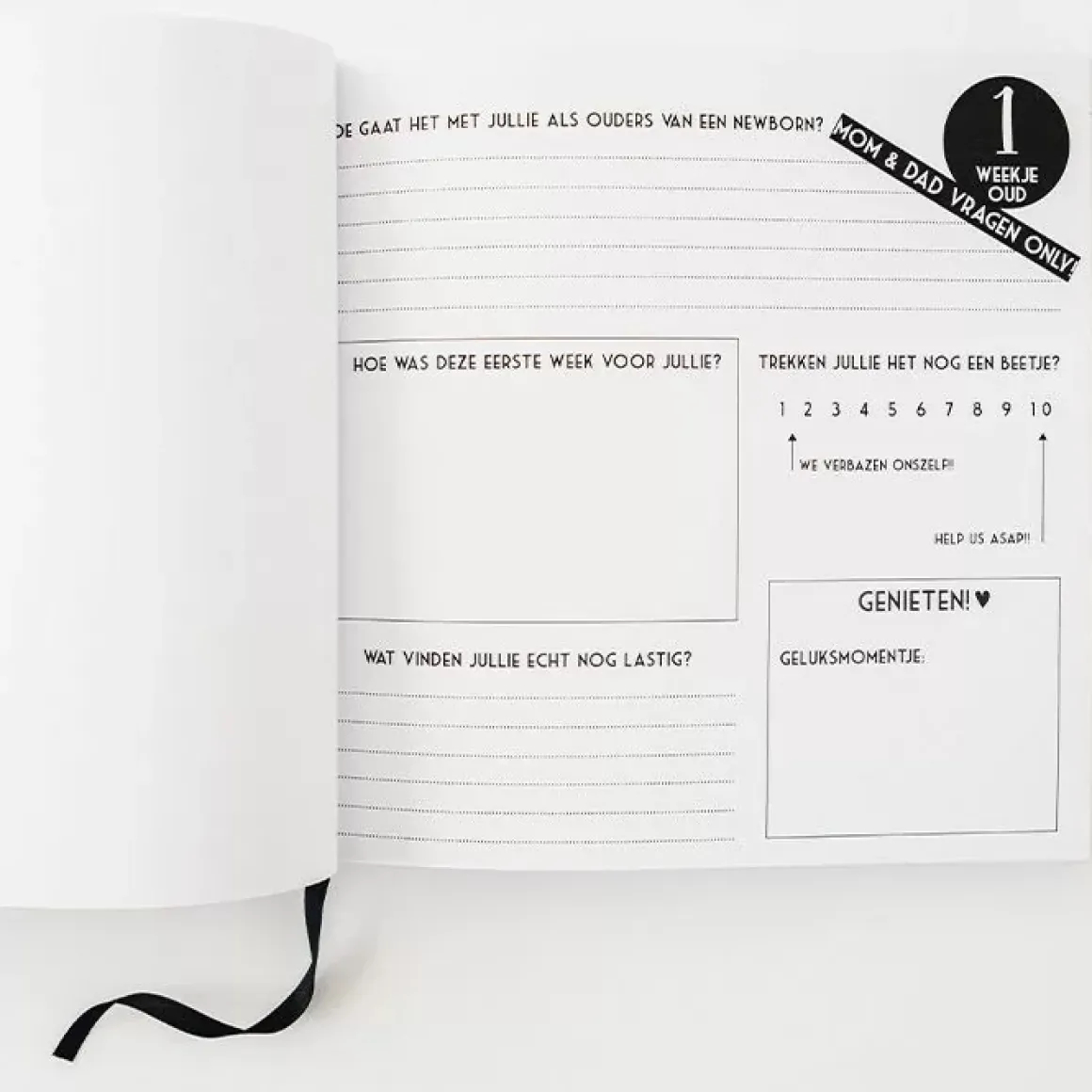 Baby'S Eerste Jaar Boek Bonjour To You