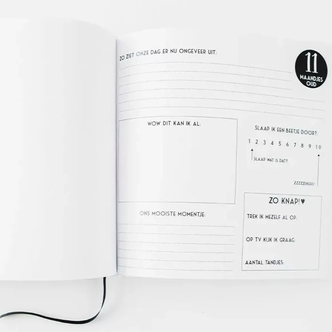 Baby'S Eerste Jaar Boek Bonjour To You