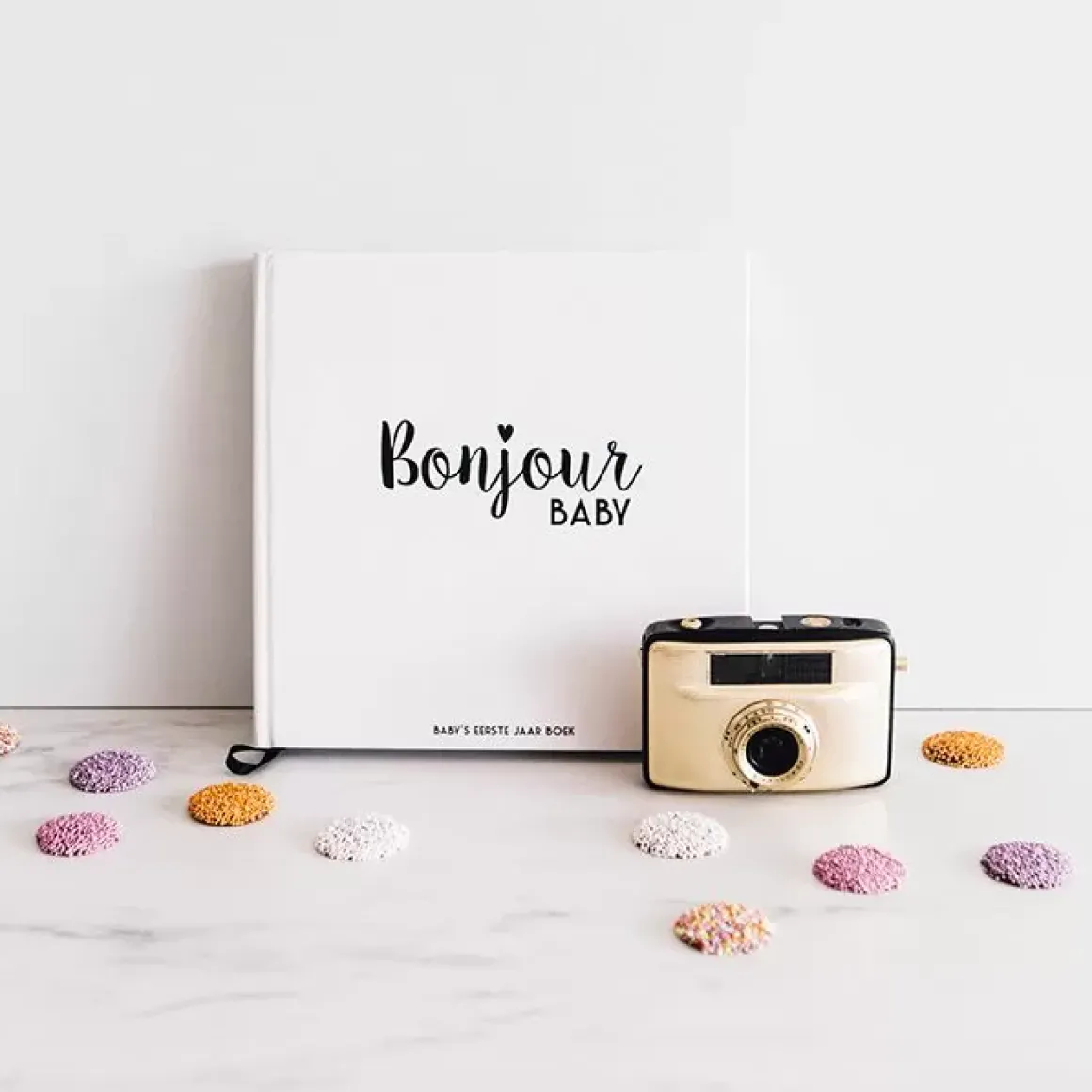 Baby'S Eerste Jaar Boek Bonjour To You