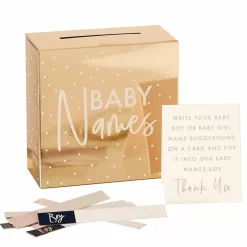 Babyshower Spel Raad De Naam Ginger Ray