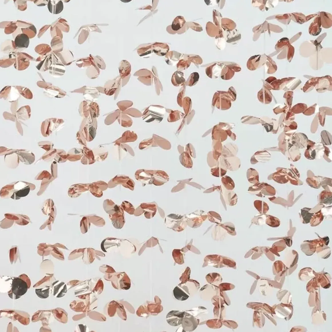 Backdrop Floral Rosegoud Pick & Mix Pastel Ginger Ray