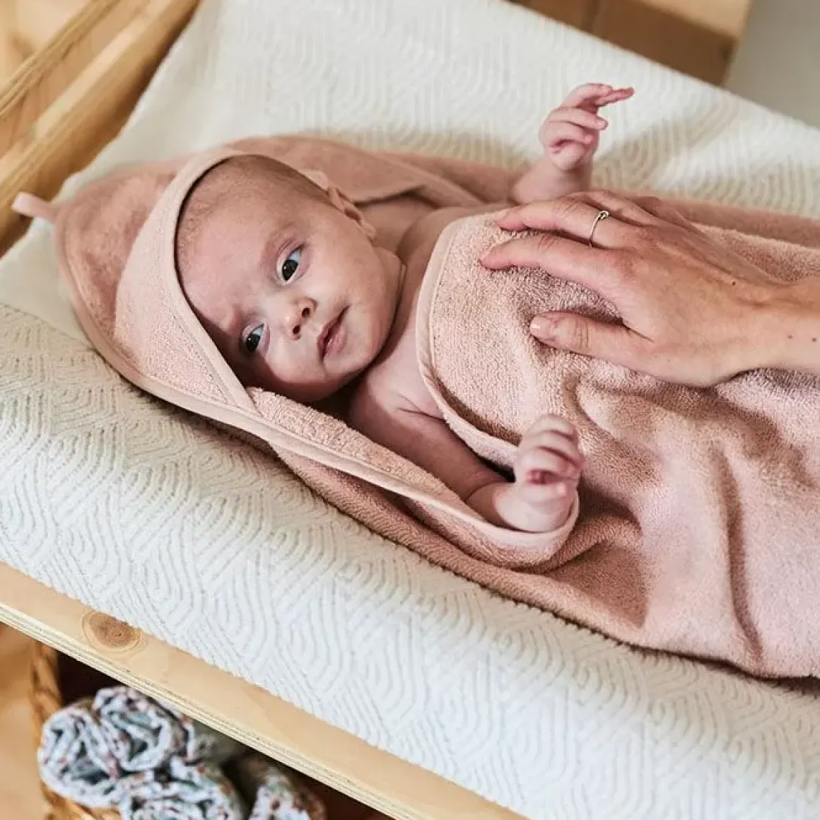 Badcape Pale Pink Jollein