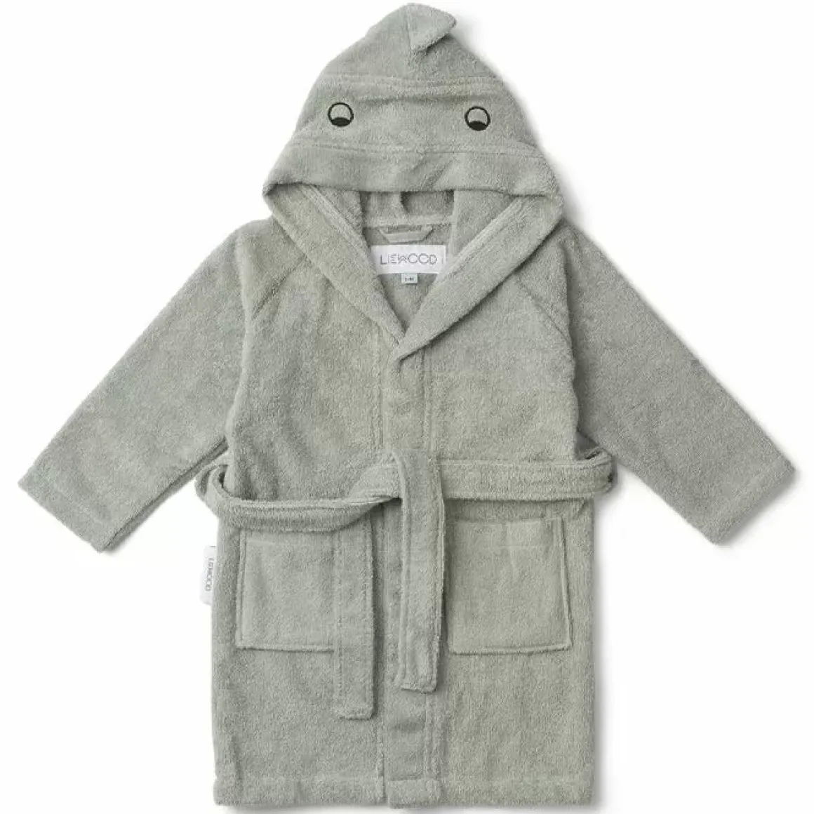 Badjas Lily Dino Dove Blue Mix Liewood