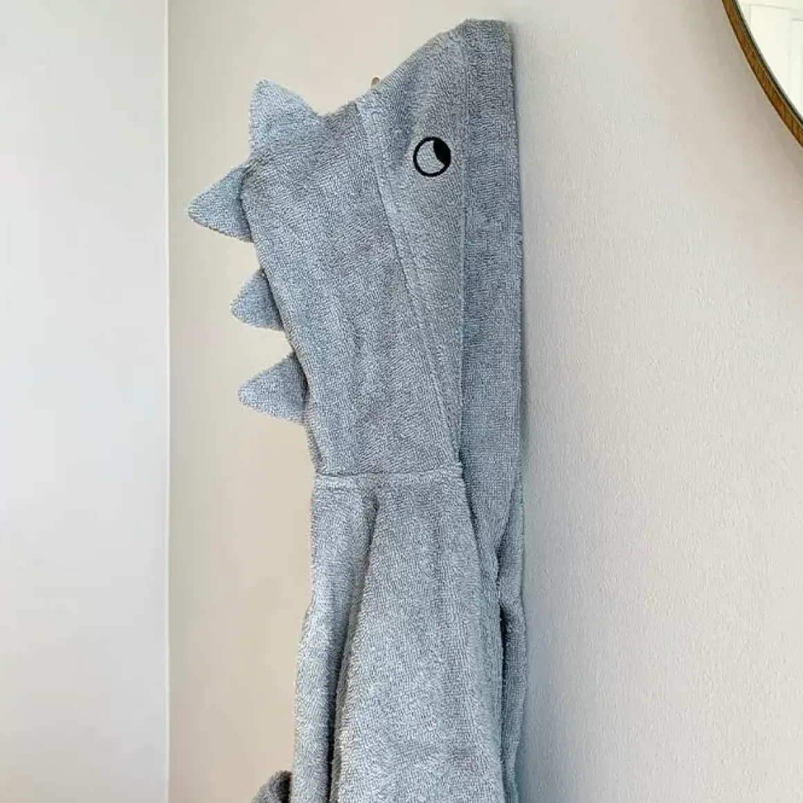 Badjas Lily Dino Dove Blue Mix Liewood