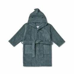 Badjas Lily Dino Whale Blue Liewood