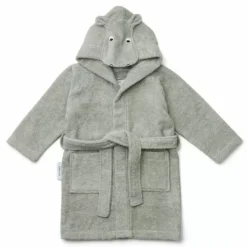 Badjas Lily Hippo Dove Blue Liewood