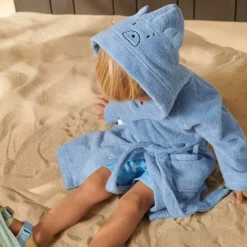 Badjas Lily Mr Bear Sky Blue Liewood