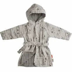 Badjas Sea Friends Grey (3-4 Jaar) Done By Deer