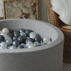 Ballenbak Xl Rond 90X40 Lichtgrijs Moje