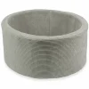 Ballenbak Xl Rond 90X40 Rib Velvet Grey Moje