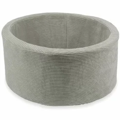 Ballenbak Xl Rond 90X40 Rib Velvet Grey Moje
