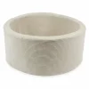Ballenbak Xl Rond 90X40 Rib Velvet Beige Moje