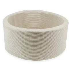 Ballenbak Xl Rond 90X40 Rib Velvet Beige Moje