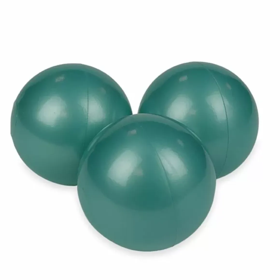Ballenset Ballenbak Metallic Turquoise (50St) Moje